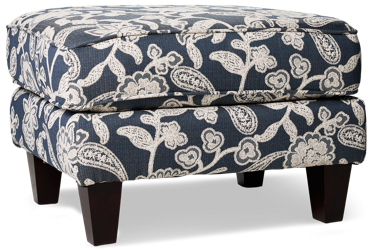 Awesome Accent Ottoman - Sleek Rectangular Design - Stylish Square Tapered Legs -  Easy Maintenance