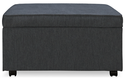 Cora Accent Storage Cocktail Ottoman with Toss Pillows
