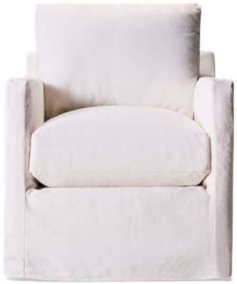 Seaside XL Swivel Glider with Slipcover + Track Arms