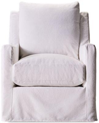 Seaside XL Swivel Glider with Slipcover + Track Arms - Thumbnail 2