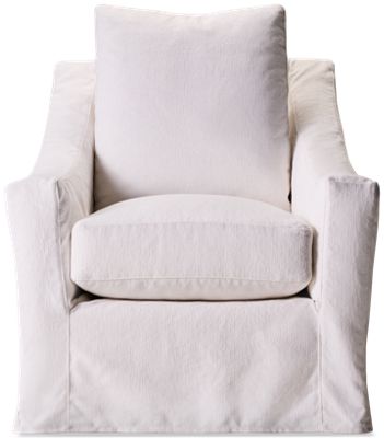 Seaside XL Swivel Glider with Slipcover + Track Arms - Thumbnail 3