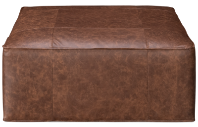Collins Leather Accent Cocktail Ottoman