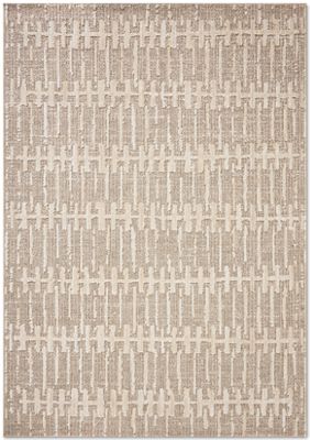 Bexley Area Rug – Contemporary – Machine Woven – Taupe/Natural