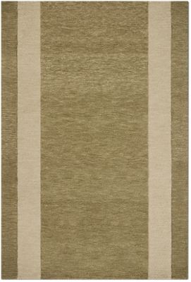 Craven Area Rug – Minimalist Contemporary – Hand Tufted – 100% Wool – Light Olive/Oatmeal