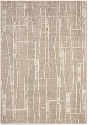 Bexley Area Rug – Contemporary – Machine Woven – Mushroom/Natural