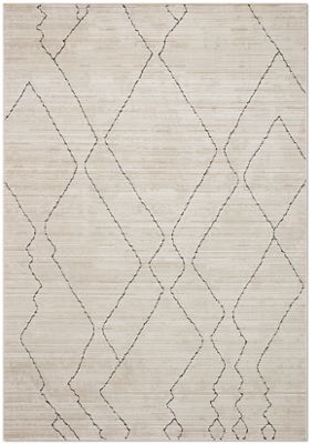Darby Area Rug – Contemporary – Machine-Woven – Sand/Charcoal
