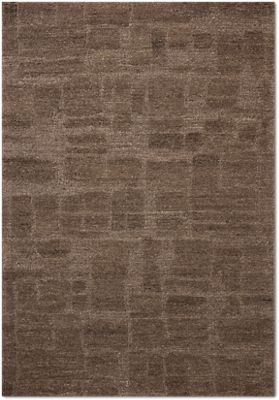 Hartley Area Rug – Contemporary Abstract – Hand Tufted – 100% Wool – Brown/Mocha