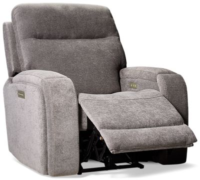Echo Wave Power Recliner - Tilt Power Headrest - Heat - Massage - Immersive Sound