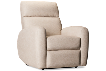 Rockabye Power Auto Glider Recliner - Tilt Power Headrest - Tufted Back Cushion - USB Ports - Durable Polyester Cover