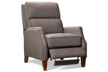 Mason Pushback Recliner - Soft Easy Care Fabric - Tufted Backrest
