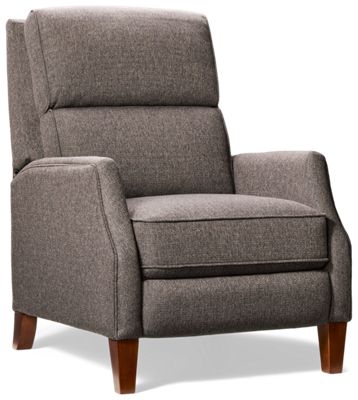 Mason Pushback Recliner - Soft Easy Care Fabric - Tufted Backrest