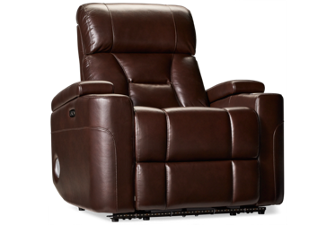 Stonington Power Wall Recliner - Tilt Power Headrest - Bluetooth Audio - Illuminated Cup Holders