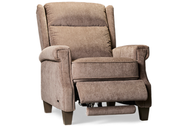 Ashford Power Recliner - Tilt Power Headrest - Soft Durable Fabric - Cozy Comfort