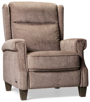 Ashford Power Recliner - Tilt Power Headrest - Soft Durable Fabric - Cozy Comfort