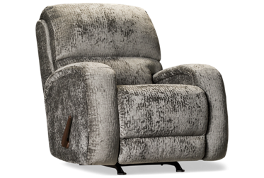 Fandango Rocker Recliner - Plush Tufted Seat - Cushioned Waterfall Backrest - Easy Side Lever