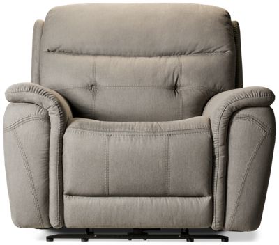 Wyoming Power Recliner - Tilt Power Headrest - Soft Performance Fabric