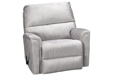 Pattaya Rocker Recliner - Chic Design - Sloped Arms - Tufted Back - 100% Polyester Cover - Channeled Back Support