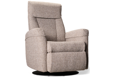 Zero Stress Oslo Swivel Glider Recliner - Ergonomic Support - 360 Degree Swivel - Standard Size