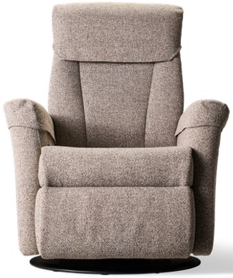 Zero Stress Oslo Swivel Glider Recliner - Ergonomic Support - 360 Degree Swivel - Standard Size