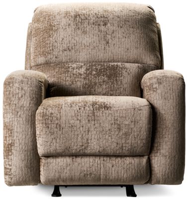 Fandango Rocker Recliner - Plush Tufted Seat - Cushioned Waterfall Backrest - Easy Side Lever