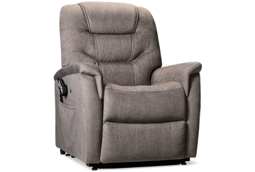 Explorer Zero Gravity Power Lift Recliner - Tilt Power Headrest - Lumbar Support - Padded Arms - Tufted Backrest