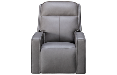 Infinity Leather Power Glider Recliner with Tilt Headrest
