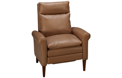 American Leather Burke Leather Pushback Recliner