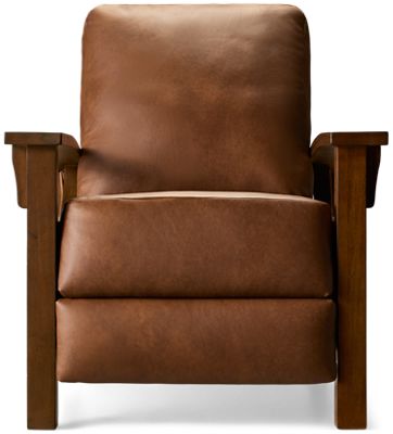 Finnwood Leather Pushback Recliner