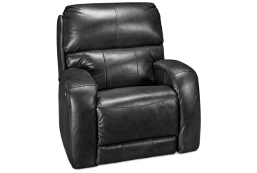 Fandango Leather Power Rocker Recliner with Tilt Headrest