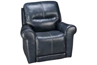 Delta Zero Gravity Leather Power Recliner with Tilt Headrest