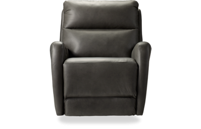 Esprit Leather Power Rocker Recliner with Tilt Headrest