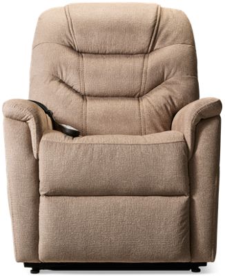 Explorer Zero Gravity Power Lift Recliner - Tilt Power Headrest - Lumbar Support - Padded Arms - Tufted Backrest