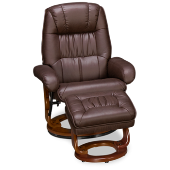 Kona Swivel Recliner & Storage Ottoman