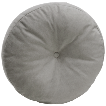 Design Lab 17" Round Pillow With Button