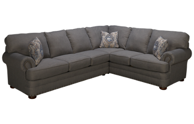 Cliffside 2 Piece Sectional with Nailhead