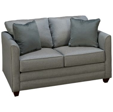 Klaussner Home Furnishings Tilly Klaussner Home Furnishings Tilly Twin Sleeper Loveseat With Air Mattress Jordan S Furniture