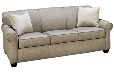 Klaussner Home Furnishings  Mayhew Queen Sleeper Sofa with Memory Foam Mattress
