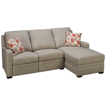 Sydney Power 2 Piece Reclining Sectional with 1 Recliner