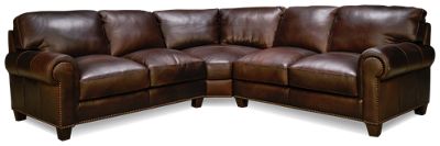 Soft line 2024 leather sectional