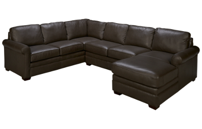 C9-DS 3 Piece Leather Sectional