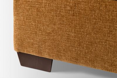 Puzzle 8 Piece Sectional - Storage Ottoman - Modular System - Plush Cushions - Angled Track Armrests - Toss Pillows - Soft Chenille Fabric