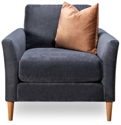 Jonathan Louis Design Lab Accent Swivel Chair with Toss Pillow - Thumbnail 4