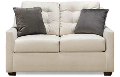Grayton Twin Sleeper Loveseat with Memory Foam Mattress