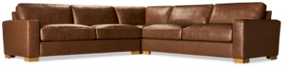 Nolan 3 Piece Leather Sectional