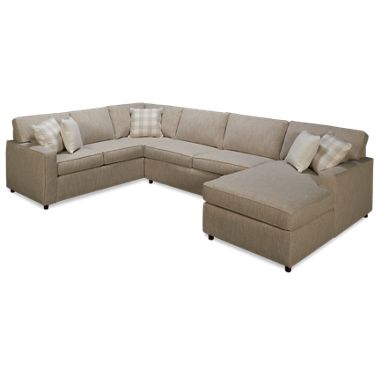 Rowe Monaco Rowe Monaco 3 Piece Sectional Jordan S Furniture