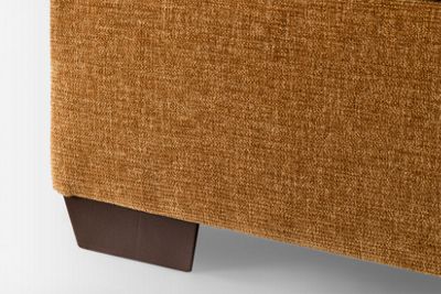 Puzzle 7 Piece Sectional - Modular System - Plush Cushions - Angled Track Armrests - Toss Pillows - Soft Chenille Fabric
