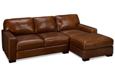 Pista 2 Piece Leather Sectional