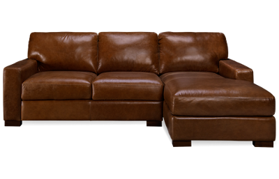 Pista 2 Piece Leather Sectional