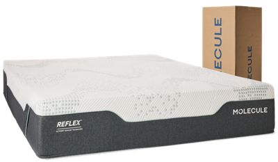 Molecule Reflex Pro Foam Mattress - Cool-Touch - Mattress-in-a-Box - Ultra Air Engineered® Foams - LiftCOR® PLUS Targeted Support for Pressure Relief (MEDIUM)