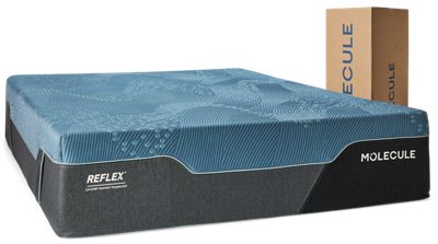 Molecule Reflex Elite Hybrid Mattress - Cool Touch Cover - High Airflow Foams - Mattress-in-a-Box - Adaptive Support - Comfort Layers for Pressure Relief (PLUSH)